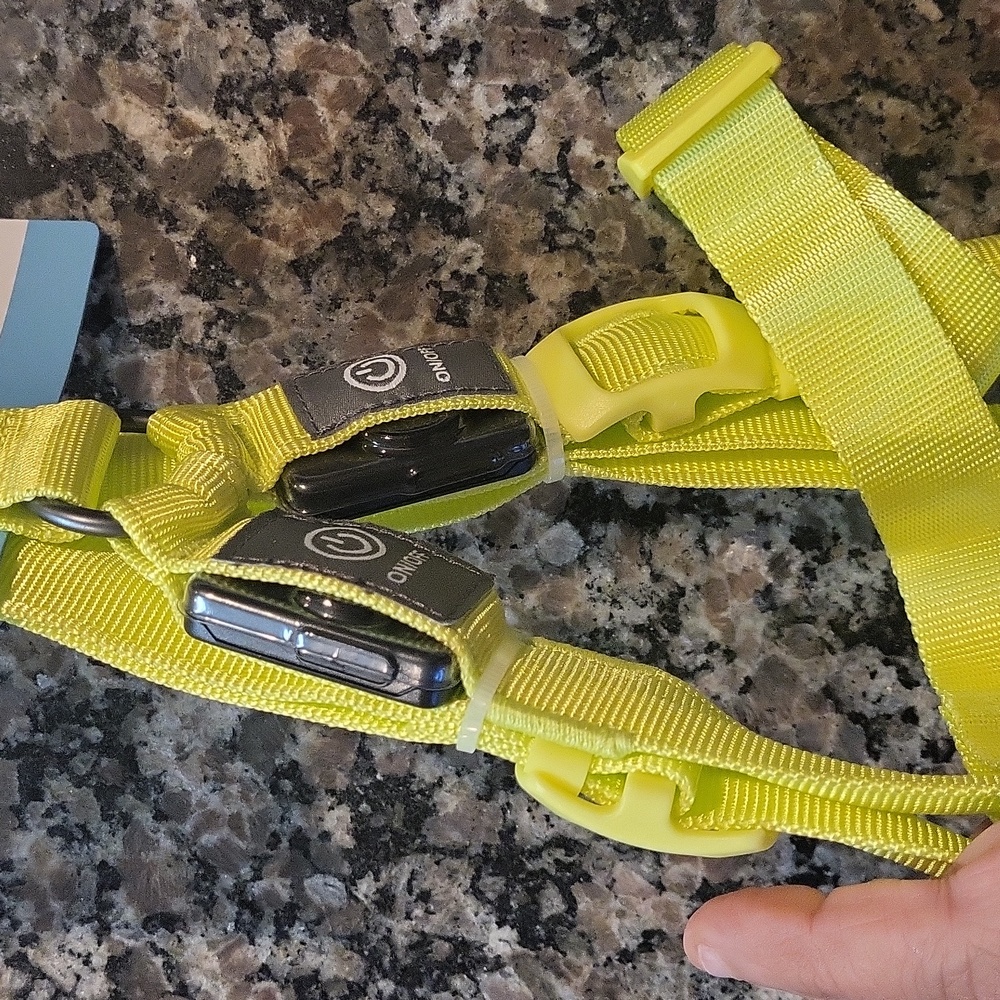 LED Rechargeable Dog Harness Light up Boots and Barkley Size Large NEW w tags - Picture 7 of 10